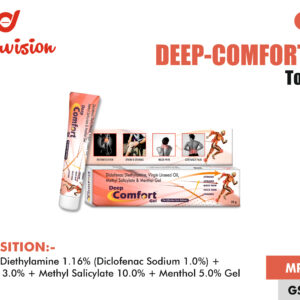 DEEP-COMFORT GEL TOPICALS